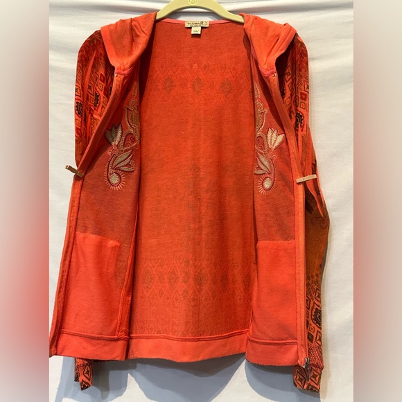 One World Zip Front Hoodie. - Picture 3 of 7